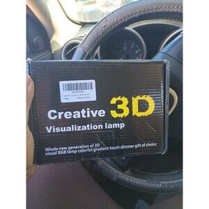 Creative 3D Visualization Lamp Visual RGB Lamp Colorful